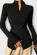 Gry – Black Knit Jumper – L
