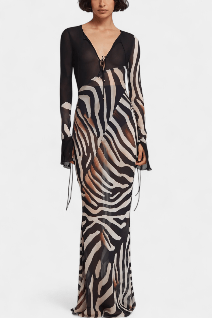 Gry – Zebra dress – S