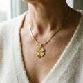 Golden four-leaf clover – image 2