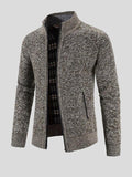 Havn – Warm fleece jacket – Light Grey / L