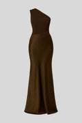 Helene – Maxi dress – Brown / M