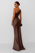 Helene – Maxi dress – Brown / L