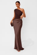 Helene – Maxi dress – Brown / XL