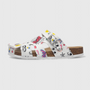 White cartoon pattern