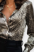 Helene – Satin shirt – S