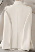 Helene – Tailored blazer – Beige / M