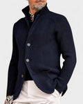 Henrik – Elegant cardigan – Dark Blue / M