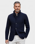 Henrik – Elegant cardigan – Dark Blue / L