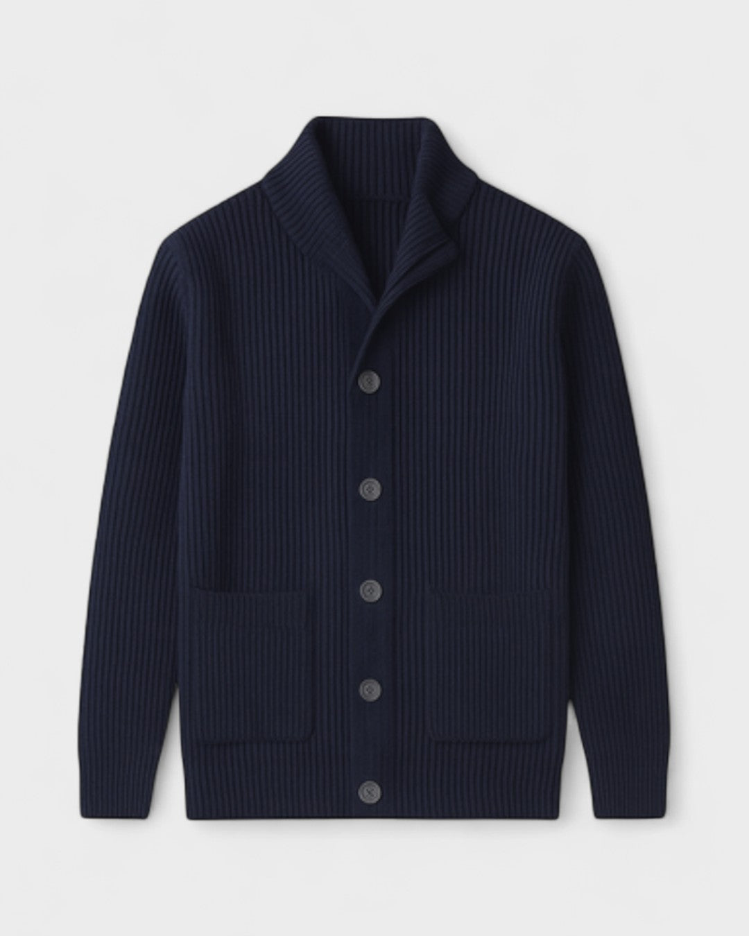 Henrik – Elegant cardigan – Dark Blue / S
