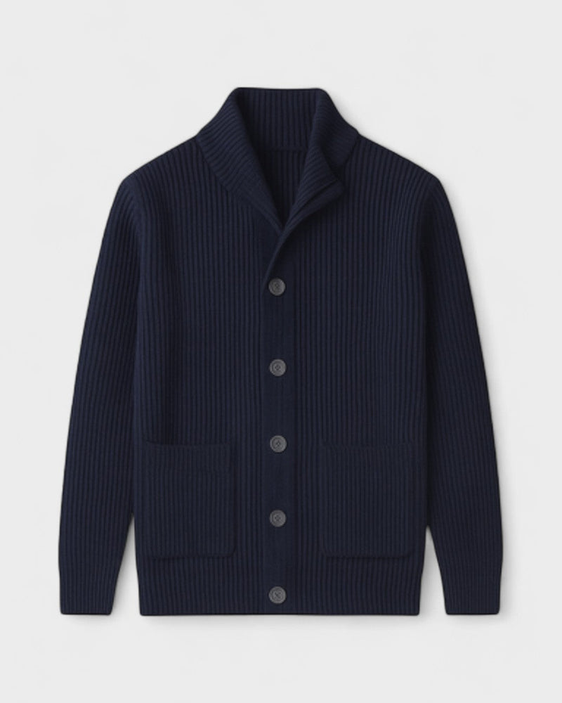 Henrik – Elegant cardigan – Dark Blue / S