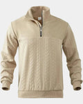 Henry – Jumper with collar – Beige / L