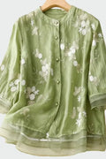 Ida – Pink Blouse – Beige / XL