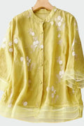 Ida – Pink Blouse – Beige / 2XL