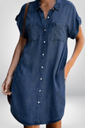Inger – Denim Dress – Light Blue / L