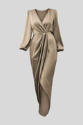 Inger – Maxi dress – Light champagne / M