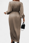 Inger – Maxi dress – Light champagne / XL