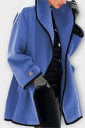 Inger – Tailored coat – Blue / M