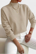 Ivona – Warm elegant Jumper – White / XL