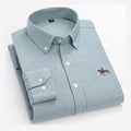 Jaco – Elegant cotton shirt – Blue / M