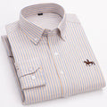 Jaco – Elegant cotton shirt – Blue / L