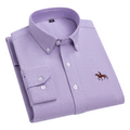 Jaco – Elegant cotton shirt – Khaki / XS