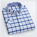 Jaimy – Chic cotton shirt – Light Blue / L
