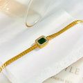 Joana Green Necklace with Emerald – image 3