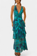 Johanna – Maxi dress – Green / L