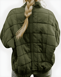 Johanne – Lightly padded jacket – Green / M