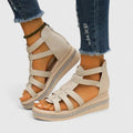 Johanne – Supportive Sandals – White / 36