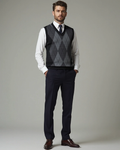 Jonas – Academic Jumper – Dark Grey / M