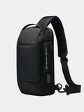 Jonas – Compact Minimalist Shoulder Bag – Black