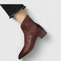Josefine – Elegant Boots – Dark Brown / 37