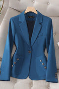 Josefine – Classic blazer – White / XL