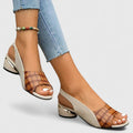 Julie – Elegant Sandals – Brown / 36