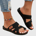 Julie – Supportive Sandals – Black / 35