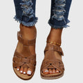 Karen – Supportive Sandals – Dark Brown / 38