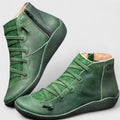 Katrine – Supportive Boots – Green / 38