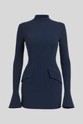 Kayla – Mini dress – Navy Blue / S