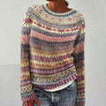 Keira – Vintage Icelandic Knit Jumper – S