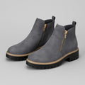 Kirstine – Supportive Boots – Grey / 37