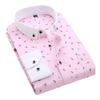 Pink with White collar and marine anchor