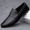 Classic Italian Leather Loafers – White 1 / 41
