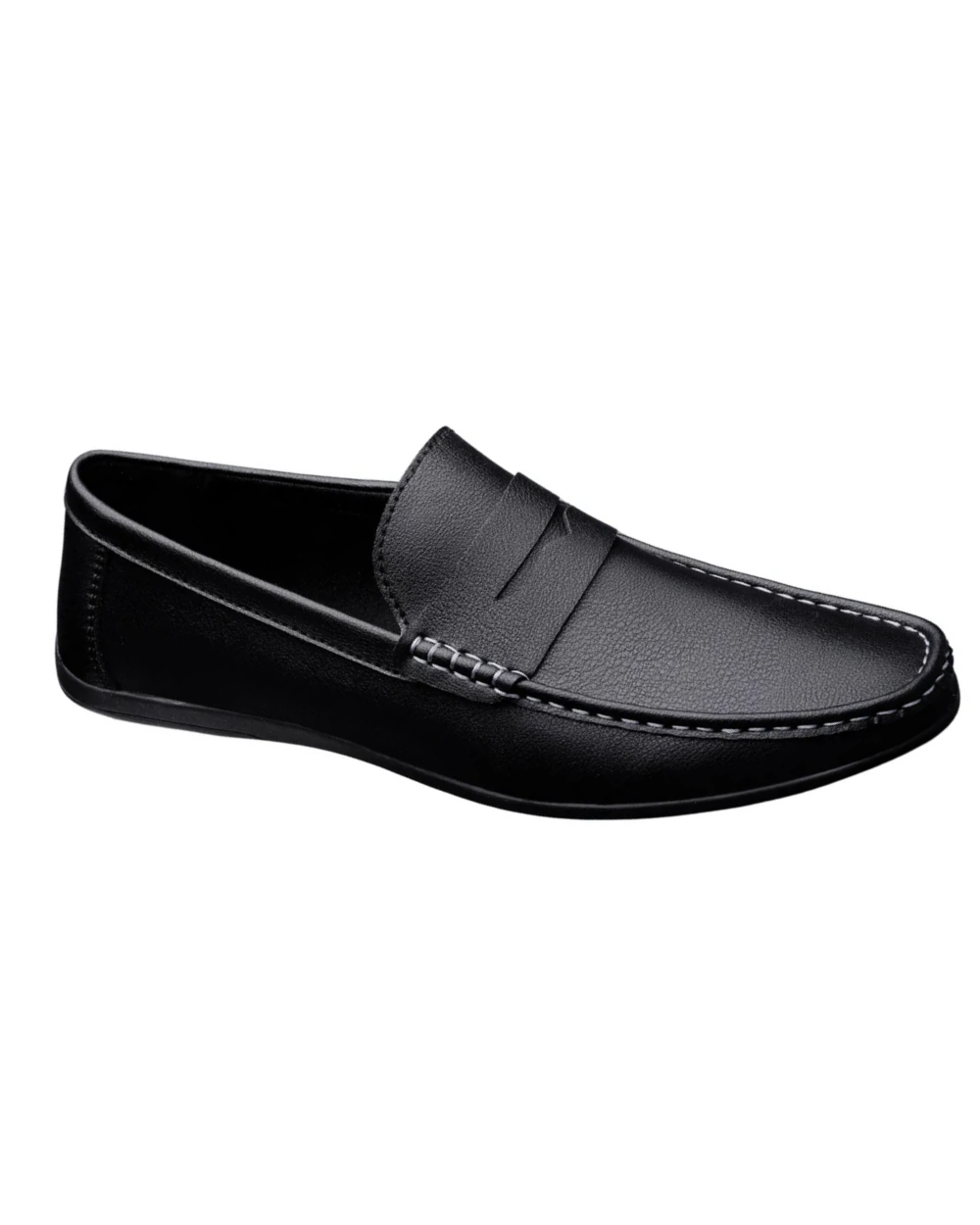 Classic Italian Leather Loafers – White 1 / 38