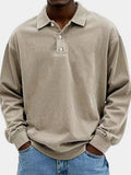 Knud – Canyon Mist Long Sleeve – Khaki / L
