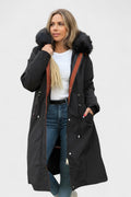 Lærke – Autumn jacket – Black / 2XL
