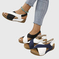 Lærke – Supportive Sandals – Blue / 37