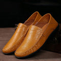 Las Vegas Leather Loafers – Brown / 41