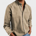 Lauge – Handmade shirt for men – Dark Blue / M