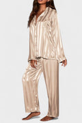 Laura – Long sleeve set – Beige / S